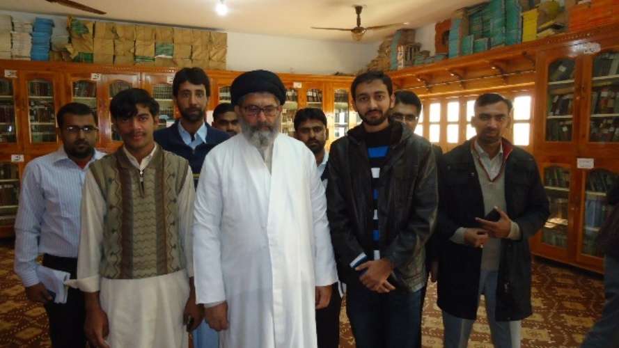 جے ایس او کی مرکزی کابینہ کی علامہ ساجد علی نقوی سے ملاقات