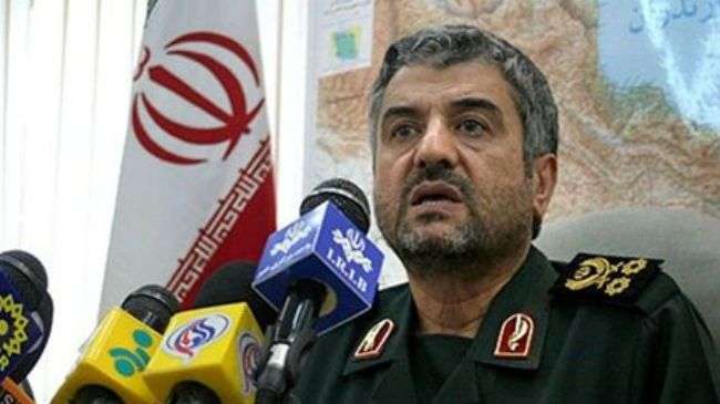 Major General Mohammad-Ali Jafari, the commander of the Islamic Revolution Guards Corps (IRGC)