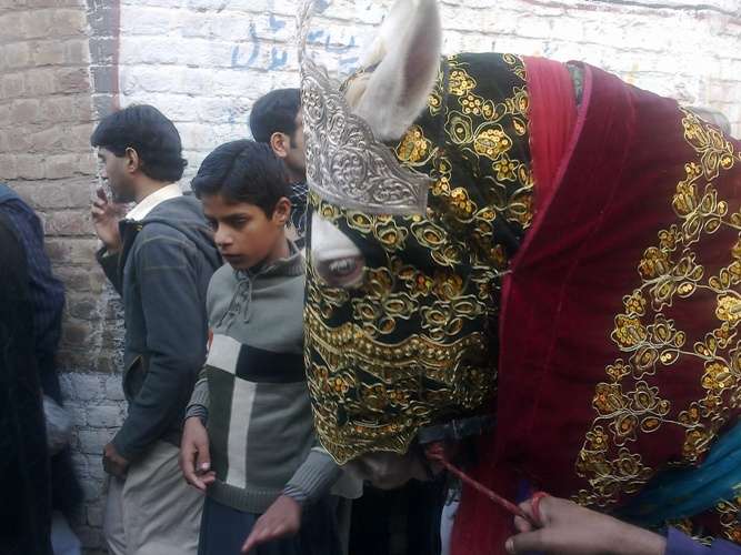 پشاور میں 19 صفر المظفر کے ماتمی جلوس