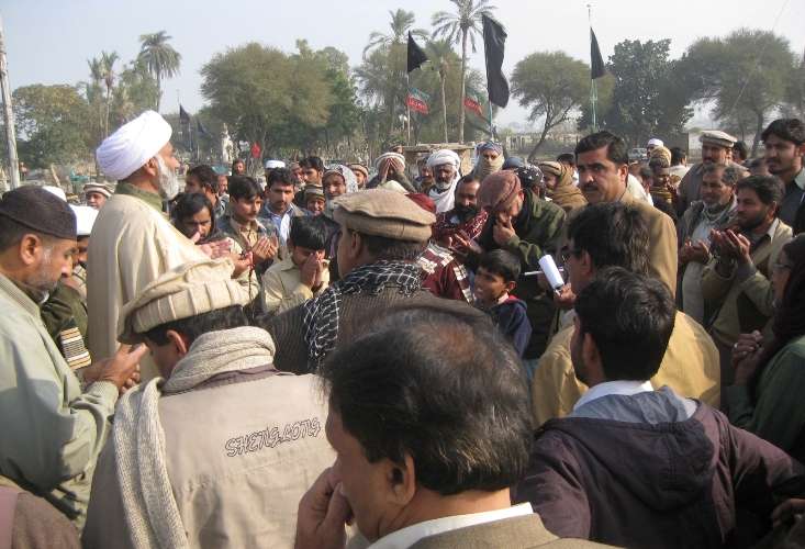 سانحہ مستونگ کیخلاف ڈیرہ اسماعیل خان میں احتجاج