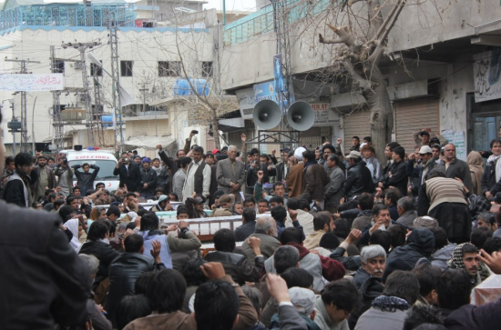 ادامه اعتراضها به کشتار مسلمانان در پاکستان