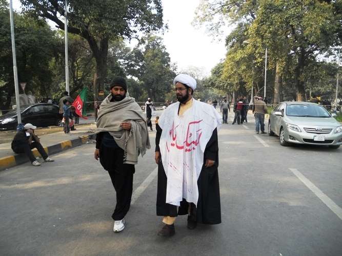 سانحہ کوئٹہ کیخلاف لاہور میں مجلس وحدت مسلمین اور آئی ایس او کا احتجاجی دھرنا جاری