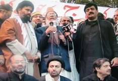 لاہور میں مجلس وحدت کا احتجاجی دھرنا اتحاد کی علامت بن گیا