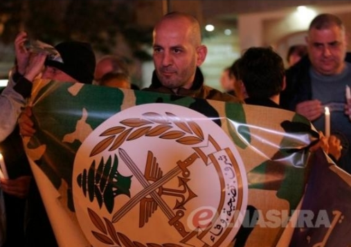 اعلام همبستگی مردم بیروت با ارتش لبنان