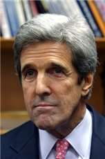New US Secretary of State Kerry calls President Abbas