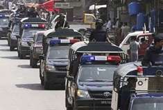 قیام امن کیلئے اندرون سندھ سے ایک ہزار پولیس اہلکار کراچی پہنچ گئے