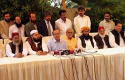 سندھ میں 10 سیاسی جماعتوں کا پیپلز پارٹی کیخلاف مشترکہ طور پر انتخابات لڑنے کا اعلان
