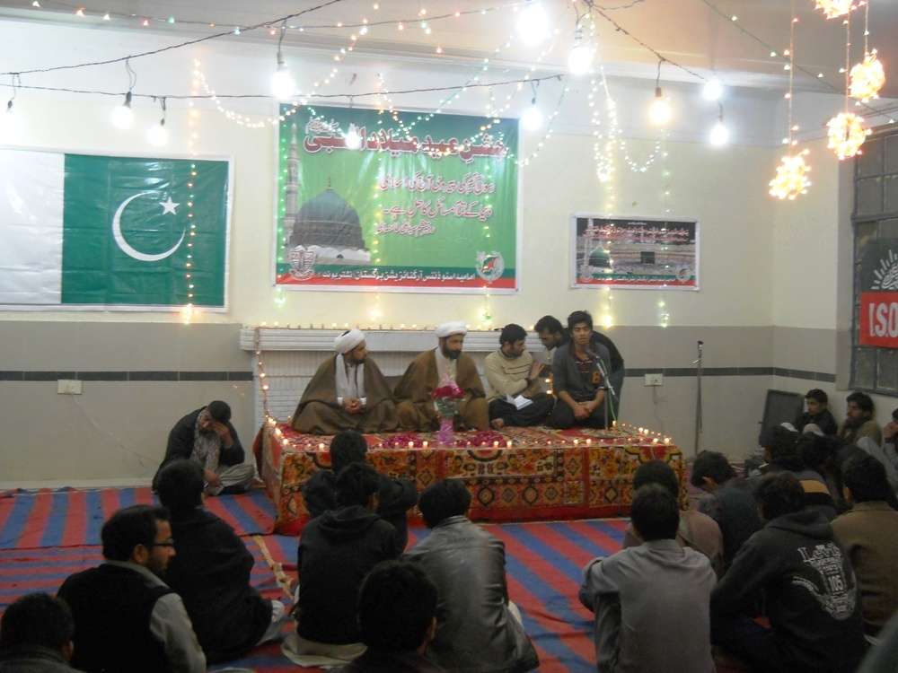 امامیہ اسٹوڈنٹس آرگنائزیشن ملتان (نشتر میڈیکل کالج) کے زیراہتمام جشن میلادالنبی (ص) کی محفل