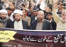 راولپنڈی، فیض آباد چوک پر احتجاجی دھرنا جاری، ہزاروں افراد شریک