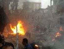 شام کے دارالحکومت دمشق میں کئی بم دھماکے، 53 افراد جاں بحق 240 سے زائد زخمی