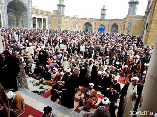 ایران کے شہر مقدس قم میں پاکستان میں اہل تشیع کے قتل عام کیخلاف عظیم الشان احتجاجی اجتماع