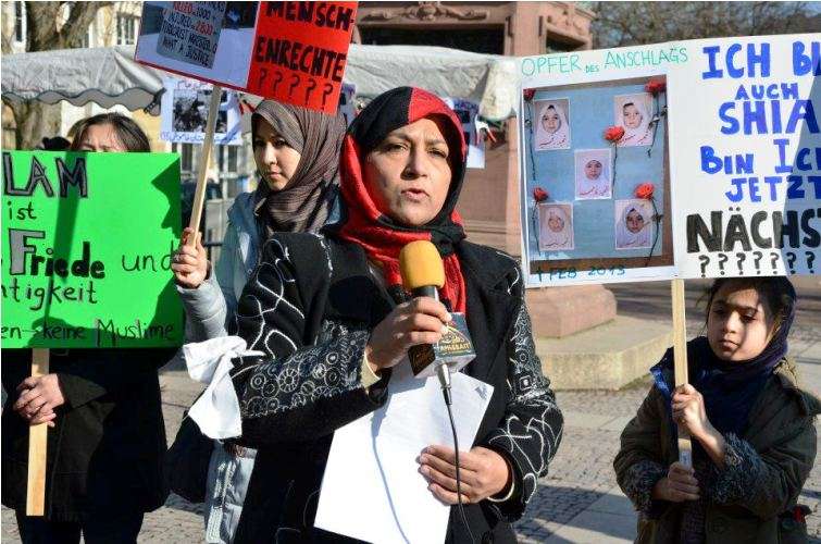 پاکستان میں جاری شیعہ نسل کشی کے خلاف جرمنی میں احتجاج