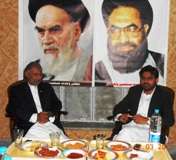 مستقبل پاکستان پارٹی کے چیئرمین ندیم ممتاز قریشی کی ناصر عباس شیرازی سے ملاقات