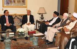 علامہ ساجد نقوی کی صدر زرداری سے ملاقات، اہم سیاسی امور پر گفتگو