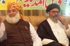 علامہ ساجد نقوی کی مولانا فضل الرحمن سے ملاقات، ڈیرہ اسماعیل خان کی نشستوں پر باہمی تعاون پر اتفاق