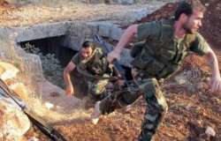 شام، سرکاری افواج کا فضائی حملہ، 18 باغی ہلاک