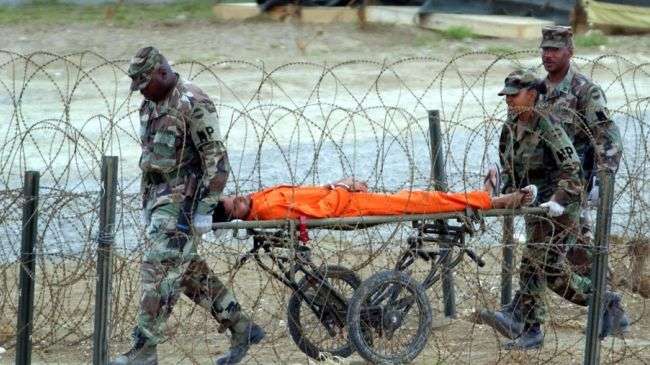 Over half of Guantanamo prisoners on hunger strike, says US official