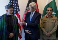 مذاکره ی مقامات پاکستان و افغانستان به میزبانی آمریکا در بروکسل انجام شد