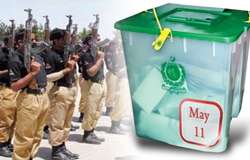 سندھ میں انتہائی حساس 4176 پولنگ اسٹیشنز پر 25 ہزار پولیس اہلکار تعینات ہونگے