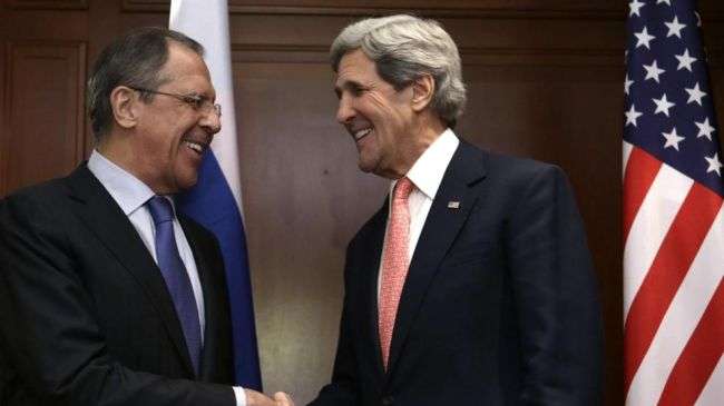 John Kerry meets Russian officials over Syria crisis