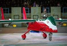 ایران میں جدید ترین لڑاکا ڈرون طیارے "حماسہ" کی تقریب رونمائی