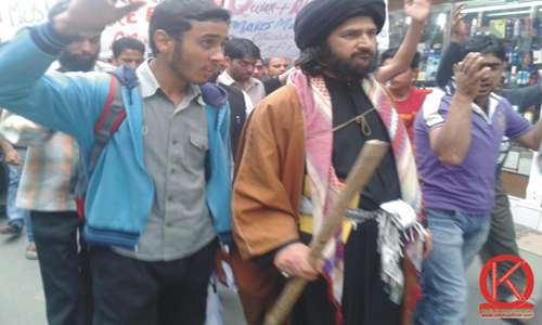 شام و اردن میں توہین صحابہ کیخلاف بھارت، کرگل اور سرینگر میں احتجاجی ریلیاں