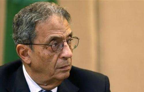 Amr Moussa blames Muslim Brotherhood for Egyptian crises - Bad management -