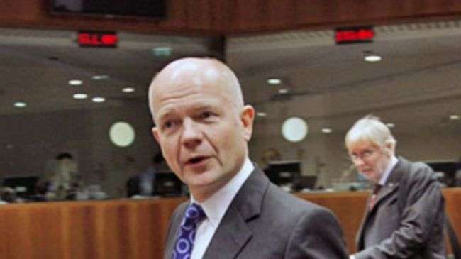Hague: UK govt. ready to go it alone on arming terrorists in Syria