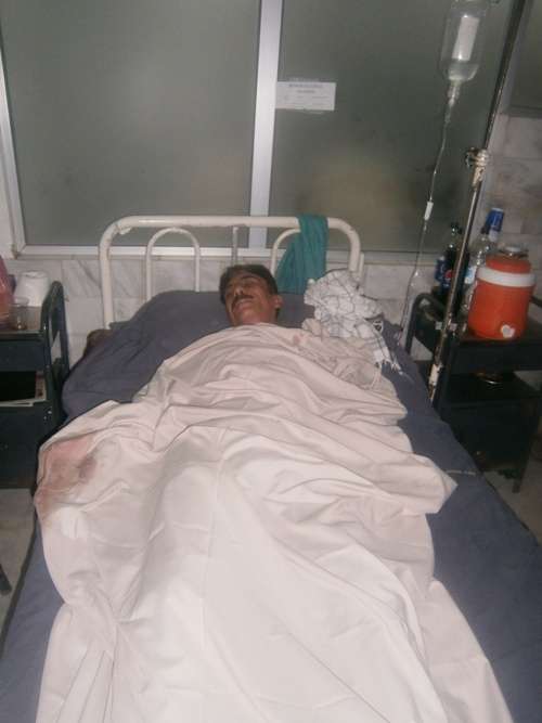 زخمی لیڈی ریڈنگ اسپتال میں زیر علاج