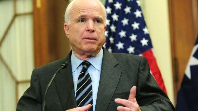 Assad has gained upper hand: McCain