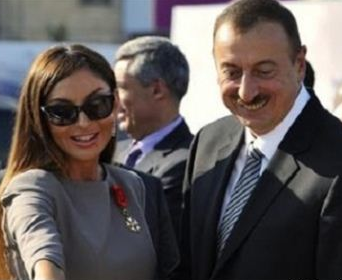 همسر الهام علی اف نامزد انتخابات ریاست جمهوری آذربایجان