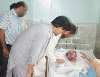 ایم ڈبلیو ایم کے مرکزی رہنماوں کا دورہ پشاور، سانحہ جامعہ عارف الحسینی کے متاثرین سے ملاقاتیں