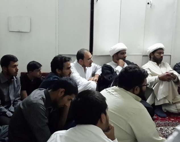 مجلس وحدت مسلمین شعبہ مشہدالمقدس کے دفتر میں خصوصی نشست کا انعقاد