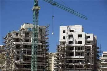 A housing construction site in the Israeli settlement of Har Homa is pictured in East Jerusalem.