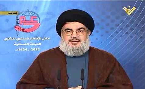 S. Nasrallah: EU Decision is Involvement in any Israeli Aggression