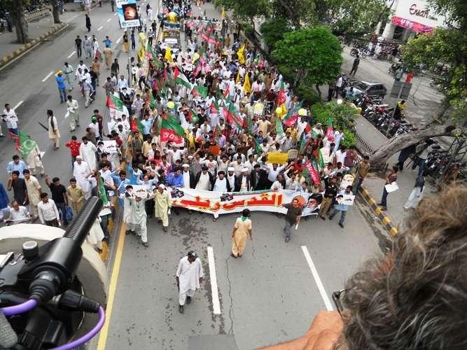 لاہور میں عالمی یوم القدس کی ریلی