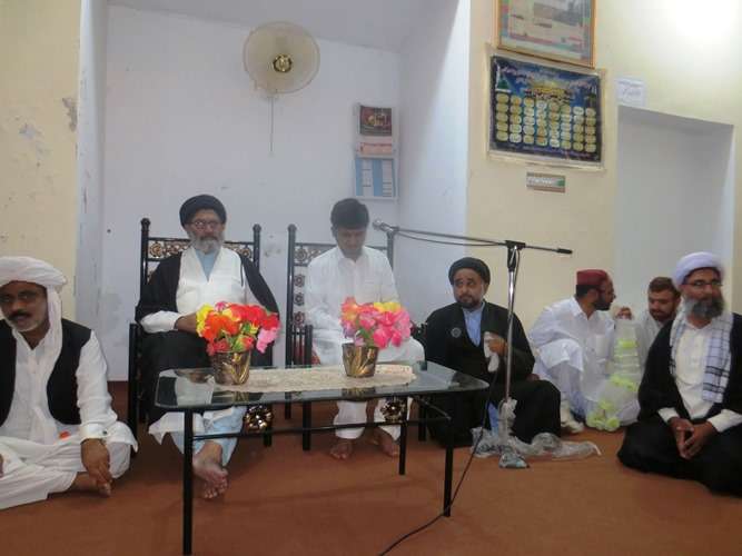 سربراہ شیعہ علماء کونسل کی تقریب رسم نکاح میں شرکت