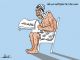 کاریکاتور/مخالفت نتانیاهو با فرایند صلح