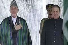 افغان صدر ایک روزہ دورے پر پاکستان پہنچ گئے، نواز شریف سے ون آن ون ملاقات