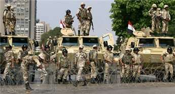 Egypt army keeps upper hand as country eyes transition