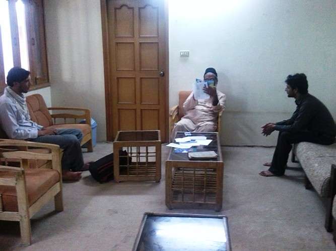 اسلام آباد میں آئی ایس او پاکستان کے وفد کی علامہ شیخ محسن علی نجفی سے ملاقات