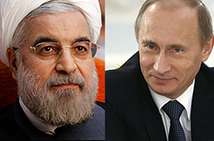 Vladimir Putin və Həsən Ruhani arasında görüş keçirilib
