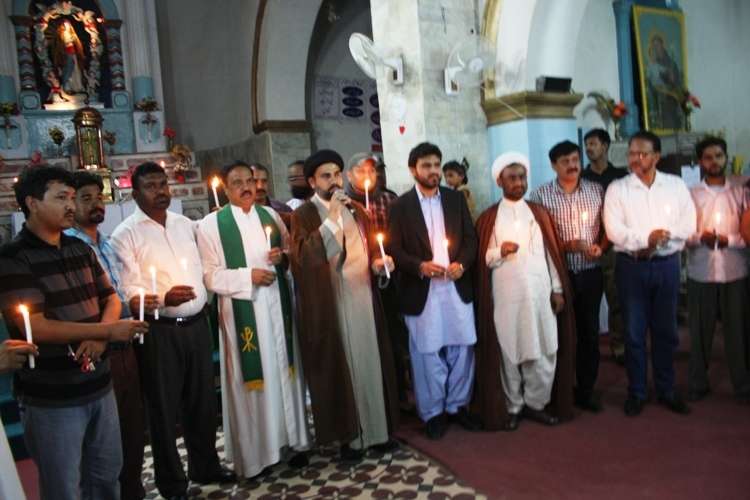 لاہور میں مجلس وحدت مسلمین کا سانحہ پشاور پر مسیحی رہنمائوں سے اظہار یکجہتی