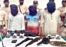 کراچی، سیاسی جماعت کے دفتر سے بھارتی اسلحہ ملا ہے، ترجمان رینجرز