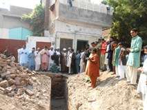ملتان، ایم ڈبلیو ایم سوتری وٹ یونٹ نے مسجد کی تعمیر کا سنگ بنیاد رکھ دیا