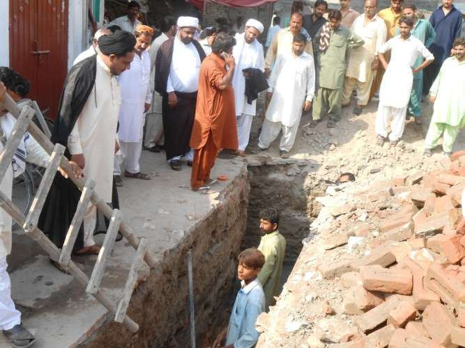 مجلس وحدت مسلمین (ملتان) سوتری وٹ یونٹ نے مسجد کی تعمیر کا سنگ بنیاد رکھ دیا
