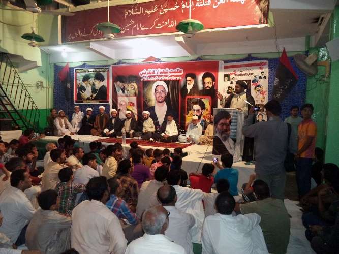شیعہ علماء کونسل کراچی ڈویژن کے زیراہتمام ”عظمت شہداء کانفرنس“ کا انعقاد