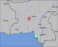 بلوچستان کے مختلف علاقوں میں 5.1 شدت کا زلزلہ