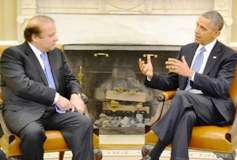اوباما نواز ملاقات میں پاکستان کا ڈرون حملوں کے خاتمے کا مطالبہ