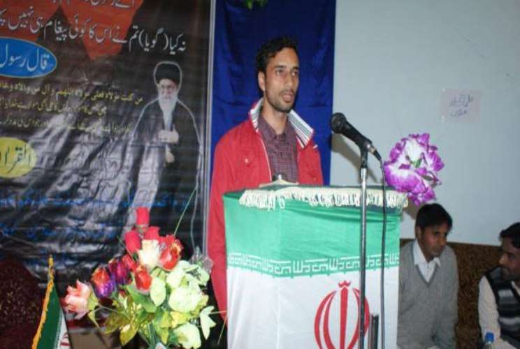 جشن غدیر کے سلسلہ میں مقبوضہ کشمیر کے گنڈ حسی بٹ میں غدیر کانفرنس کا انعقاد